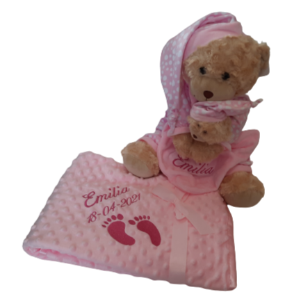 Minky best sale teddy bear