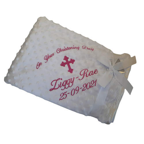 christening blanket