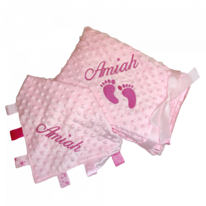 blanket and taggy comforter