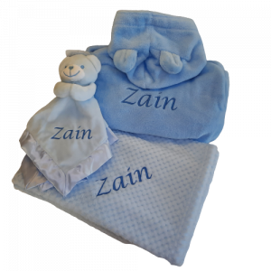 baby hamper, unique productst Waffle set with Bathrobe