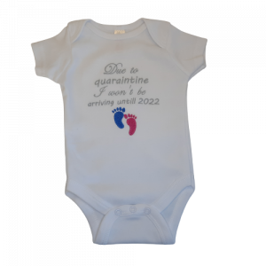Gender reveal bodysuit
