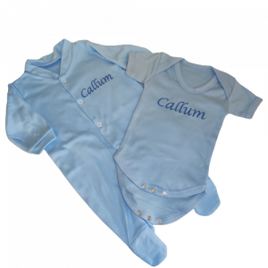 personalised sleepsuit