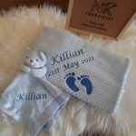personalised blanket and comforter