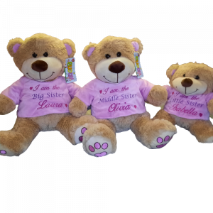 big sister, big brother soft toys