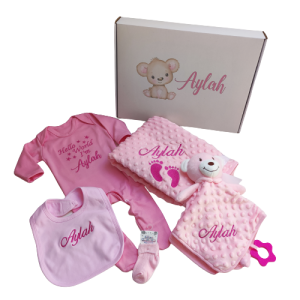hello world custom gift set