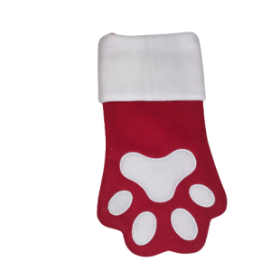 Christmas stocking for a dog