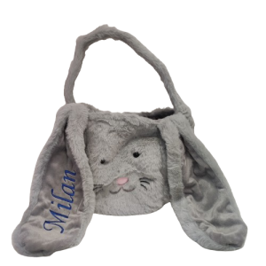 Easter basket - grey