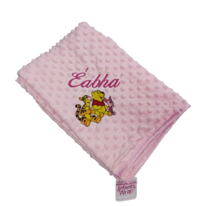 minky baby blanket Winnie the pooh
