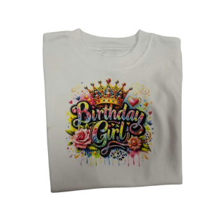 Birthday Girl - printed t-shirt
