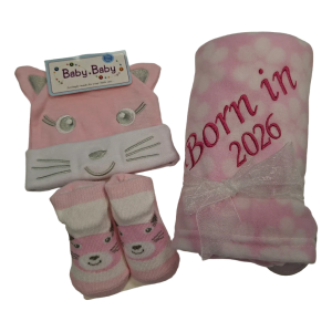 Born in 2026 pink